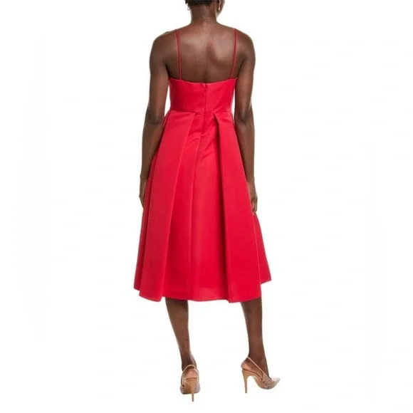 Sachin + Babi Red Maxi Strapless Prom Dress Size 2 New - Picture 2 of 10